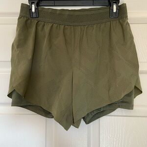 Avia Olive Women's Athletic Shorts